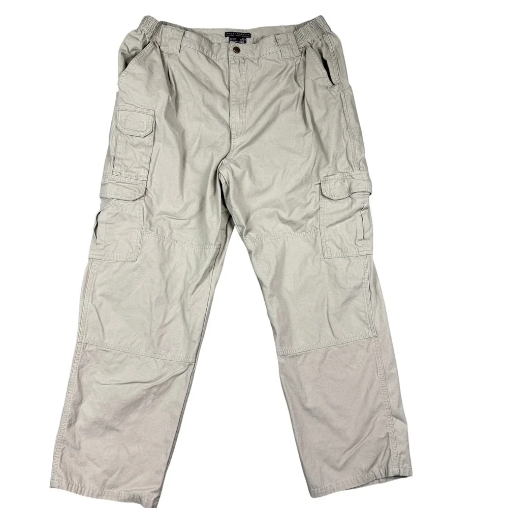 Royal Robbins Mens Khaki Cargo Pants Outdoor Travel Clothing Size W L‎